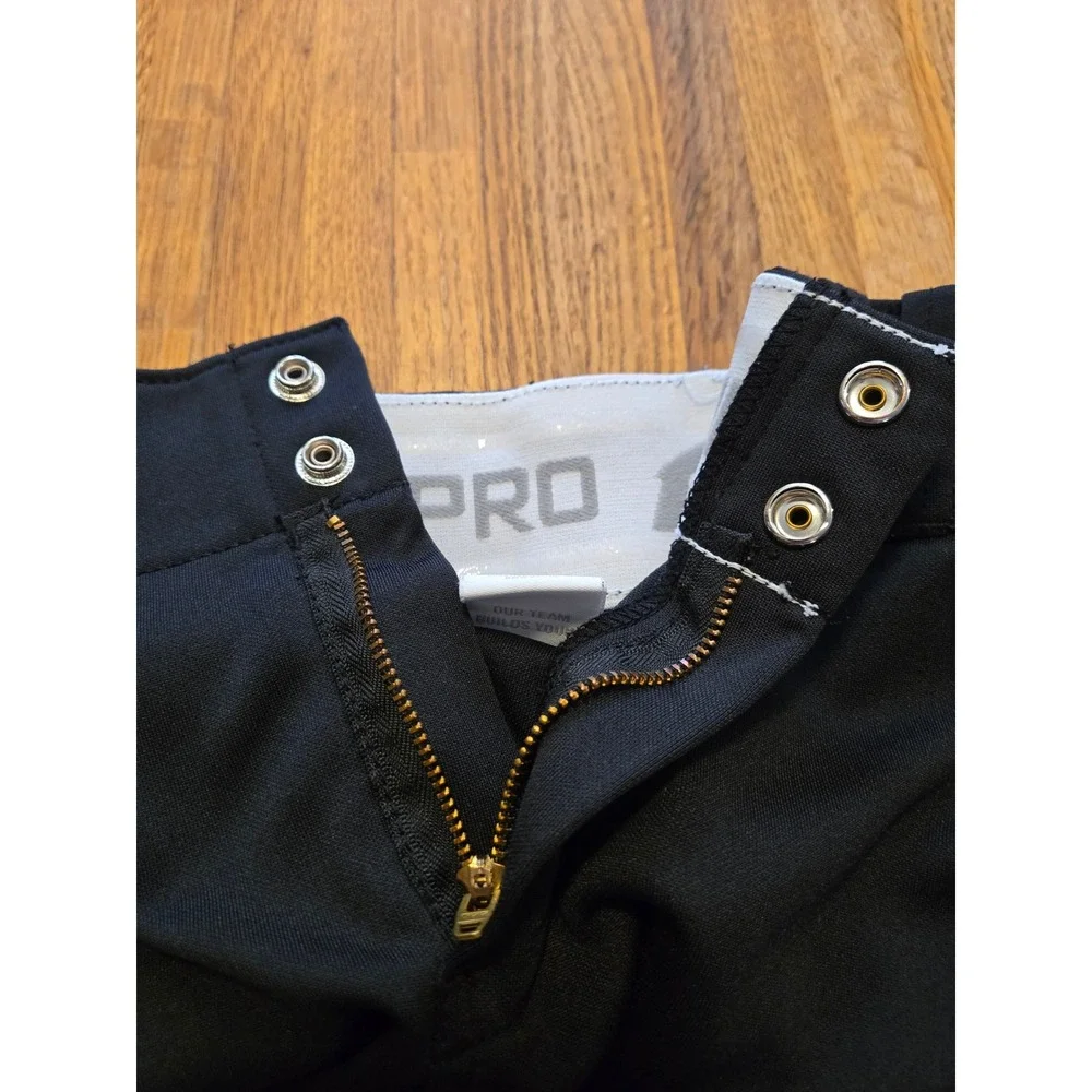 Champro Girls XL Black Fireball Low-Raise Knicker-Style Fastpitch Softball Pants